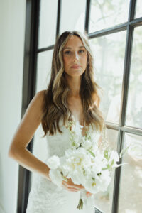white classic bouquet